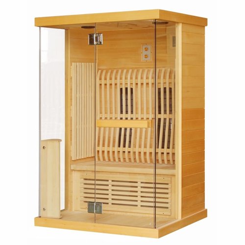 Infrarood Sauna Luna 125X103 Cm 1900W 2 Persoons 