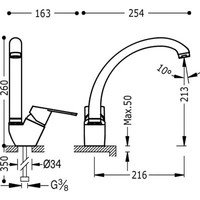 B Keukenkraan BM-TRES 139441