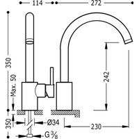 Top Keukenkraan MAX‑TRES 162442