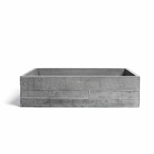 Opzet Wastafel  In Vivo Beton 58.5x38.5x16 cm (6 Kleuren) 