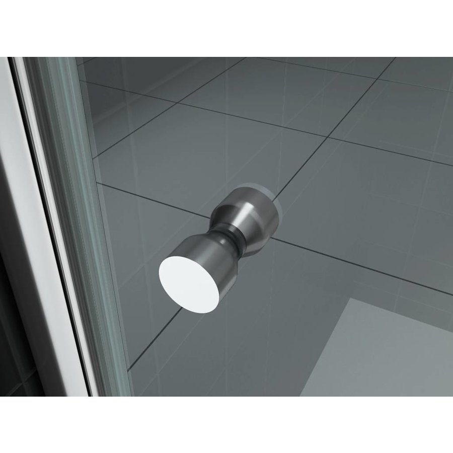 Wiesbaden nisdeur met profiel 900x2020 8mm NANO glas