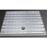 Wiesbaden luxe douchebak SMC rechthoek 1200x800x40 wit