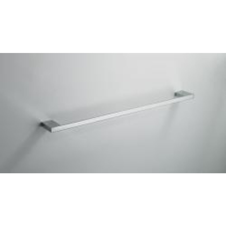 Wiesbaden Eris enkele handdoekrek 60cm chroom