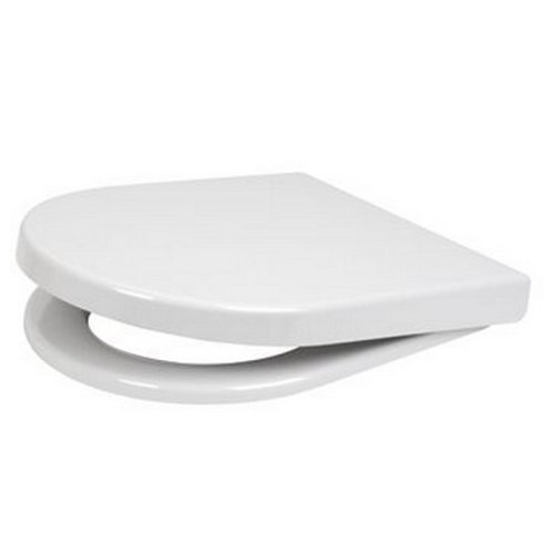 Toiletbril Plieger Plus-Compact Met Deksel Quick Release Slowclose Wit 