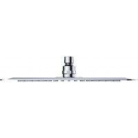 Wiesbaden UFO Luxe hoofddouche vierkant 200mm Ultra plat chroom