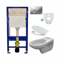 Geberit UP 100 + Neptunus WC +Ultimo zitt + Delta 50 matchr