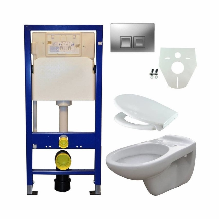 Geberit UP 100 + Neptunus WC +Ultimo zitt + Delta 50 matchr