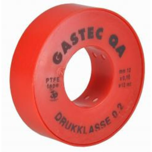 Teflon-tape 12 mtr x 12 mm x 0,1 mm Gastec 