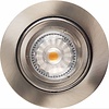Sanimex Inbouw Spotlamp RVS Look 93x53 mm Inclusief Armatuur en Gu10 4 Watt