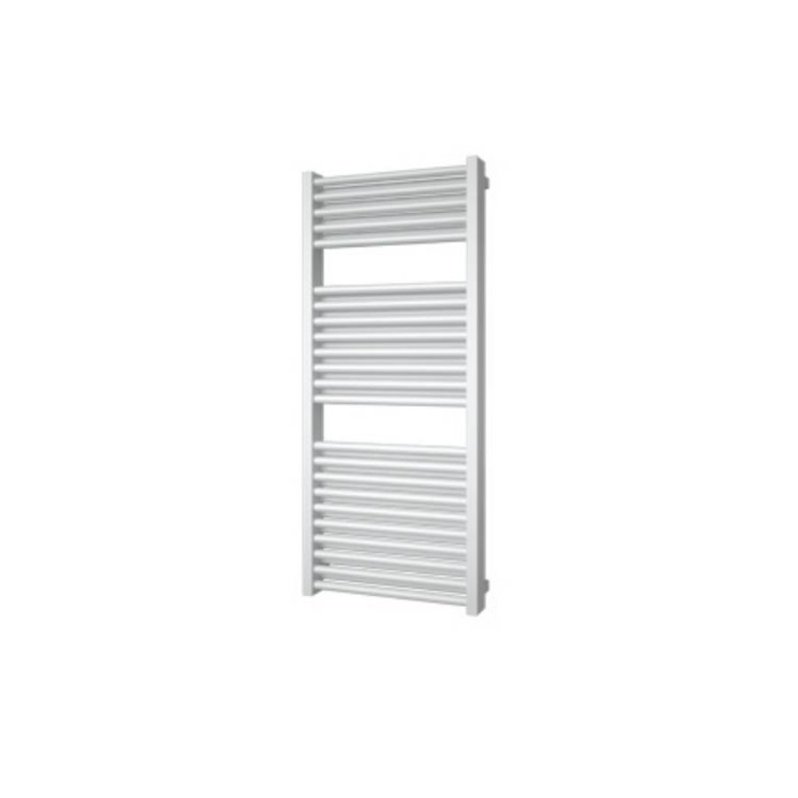 Designradiator Plieger Imola 802 Watt Met Zijaansluiting 123x50 cm Wit