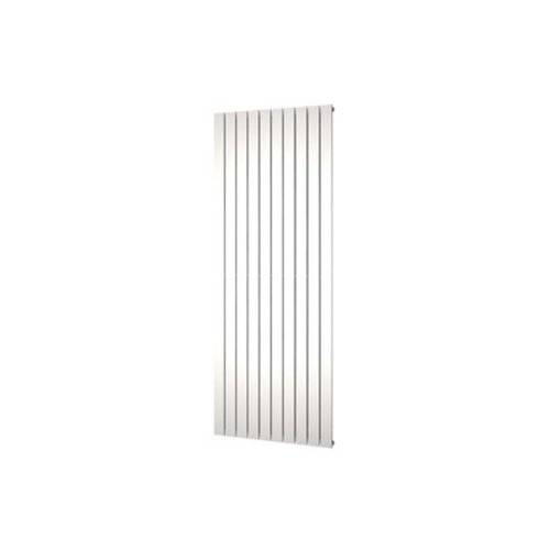 Designradiator Plieger Cavallino Retto Enkel 1666 Watt Middenaansluiting 200x75,4 cm Wit 