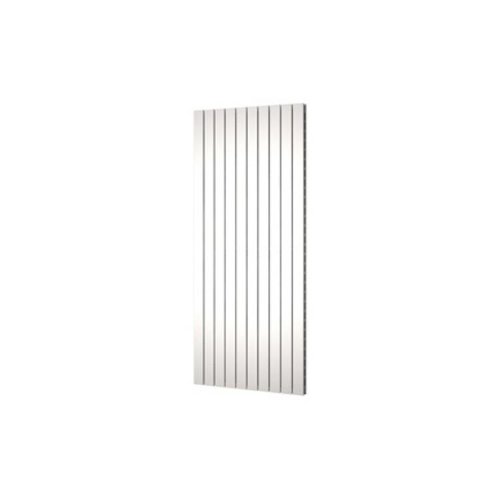 Designradiator Plieger Cavallino Retto Dubbel 2146 Watt Middenaansluiting 200x75,4 cm Wit 