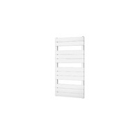 Designradiator Plieger Genua 558 Watt Zijaansluiting 112x55 cm Wit