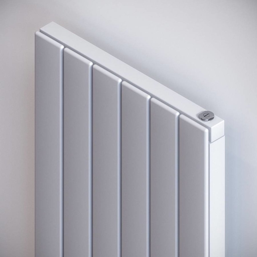 Designradiator Vasco Viola V1L1-EL 578x1800mm 1500Watt Wit Glanzend