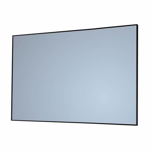 Badkamerspiegel Sanicare Q-Mirrors 70x70x2cm Zwart 