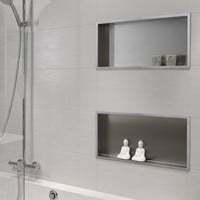 Inbouwnis LoooX boX 90x30x7 cm RVS