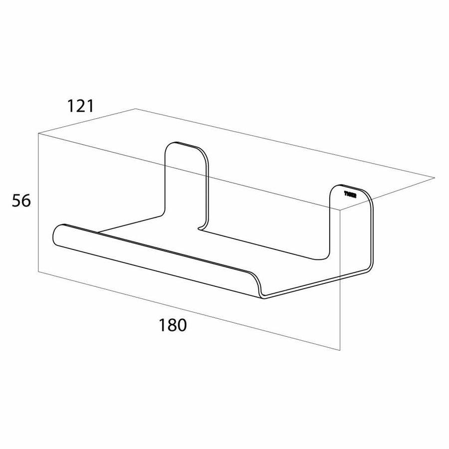 Planchet Tiger Colar 18 cm RVS Geborsteld