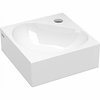 Clou Hoekfontein Clou Flush 5 27x27x10cm Keramiek Glans Wit (Met Kraangat)