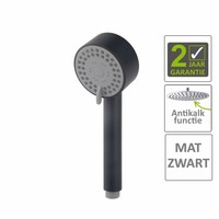 AQS Handdouche Codos Verstelbaar 23.3x8.1 cm Mat Zwart