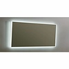 Sanilux Spiegel Sanilux Mirror Infinity 160x80x4,5 cm Aluminium met LED Verlichting en Spiegelverwarming