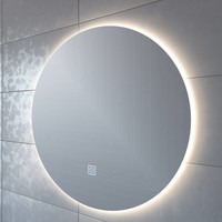 Badkamerspiegel Boss & Wessing Rond 80 cm LED Verlichting Warm White