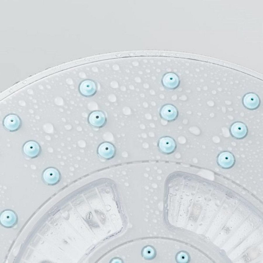 Regendouche Opbouwset Schütte Galaxis LED-Verlichting Drie Kleuren Stortdouche Chroom