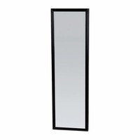 Spiegel Topa Silhouette 25x80x2.5 cm Aluminium Zwart