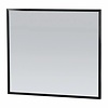 Sanitop Spiegel Topa Silhouette 80x70x2.5 cm Aluminium Zwart