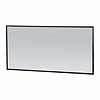 Sanitop Spiegel Topa Silhouette 140x70x2.5 cm Aluminium Zwart