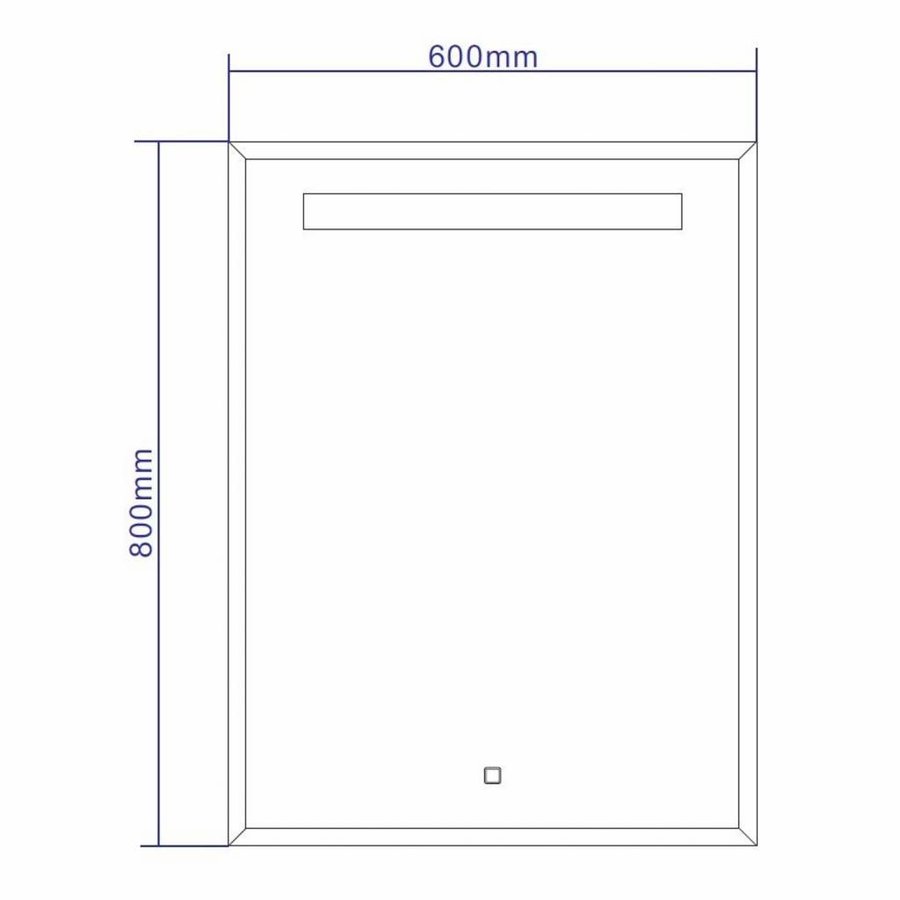 Miracle Led Spiegel 60x80 cm