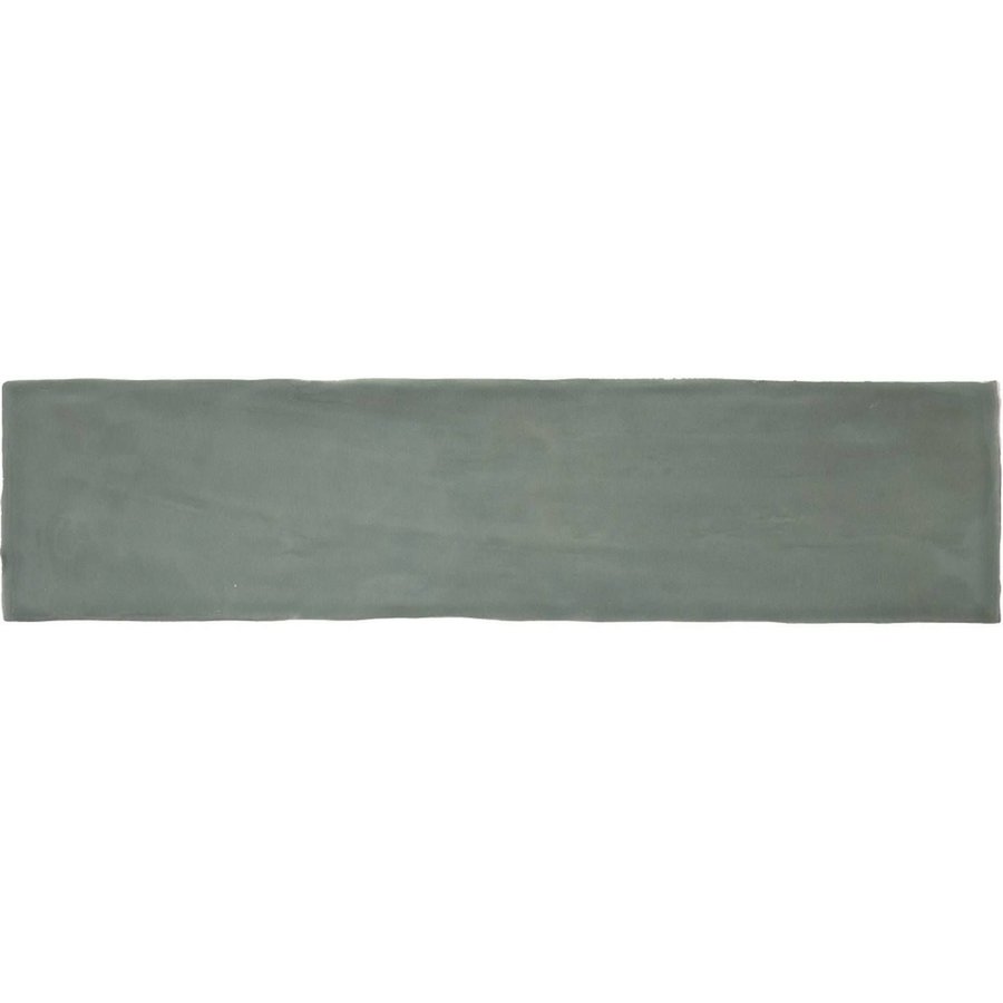 Wandtegel Colonial Jade Glans 7.5x30 cm Glans Groen (prijs per m2)