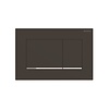 Geberit Drukplaat Geberit Sigma 20 Square DF Mat Zwart