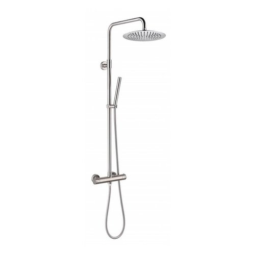 Regendoucheset Opbouw Sanilux 107,3 cm met Handdouche en Douchemengkraan RVS 