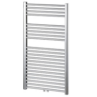 Designradiator Haceka Gobi Adoria 59x111 cm Chroom 6-Punts Aansluiting (395 Watt)