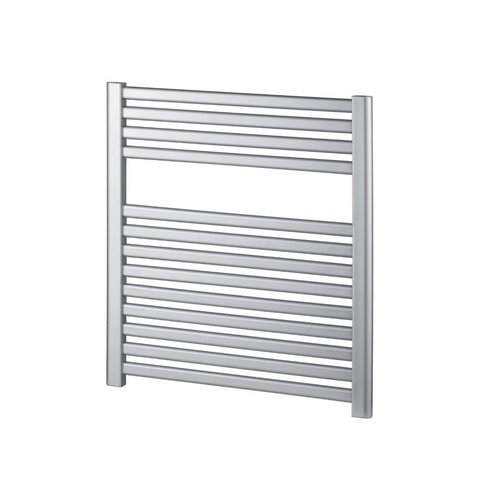 Designradiator Haceka Sinai Satijn Adoria 59x69 cm Grijs Onderaansluiting (367 Watt) 