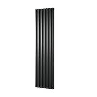 Designradiator Haceka Mojave Adoria 46x184 cm Antraciet 6-Punts Aansluiting (1652 Watt)