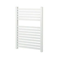 NIET MEER LEVERBAAR Designradiator Haceka Gita 50x69 cm Wit 4-Punts Aansluiting (317 Watt)