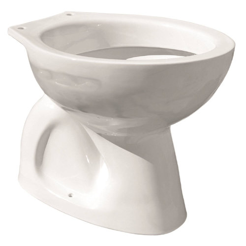 Vrijstaande Toiletpot Van Marcke ISIFIX Verborgen Vloeraansluiting S 12 cm Wit 
