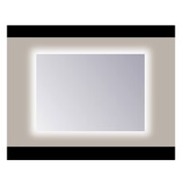 Spiegel Sanicare Q-mirrors Zonder Omlijsting 60 x 85 cm Rondom Cold White LED PP Geslepen