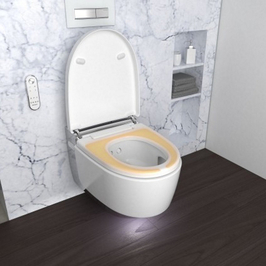 Douche WC Geberit AquaClean Tuma Comfort Compleet Rimfree Wit