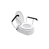 Toiletverhoger Handicare Linido met Deksel en Armleuningen Universeel 10 cm Wit (draagvermogen tot 130 kg)