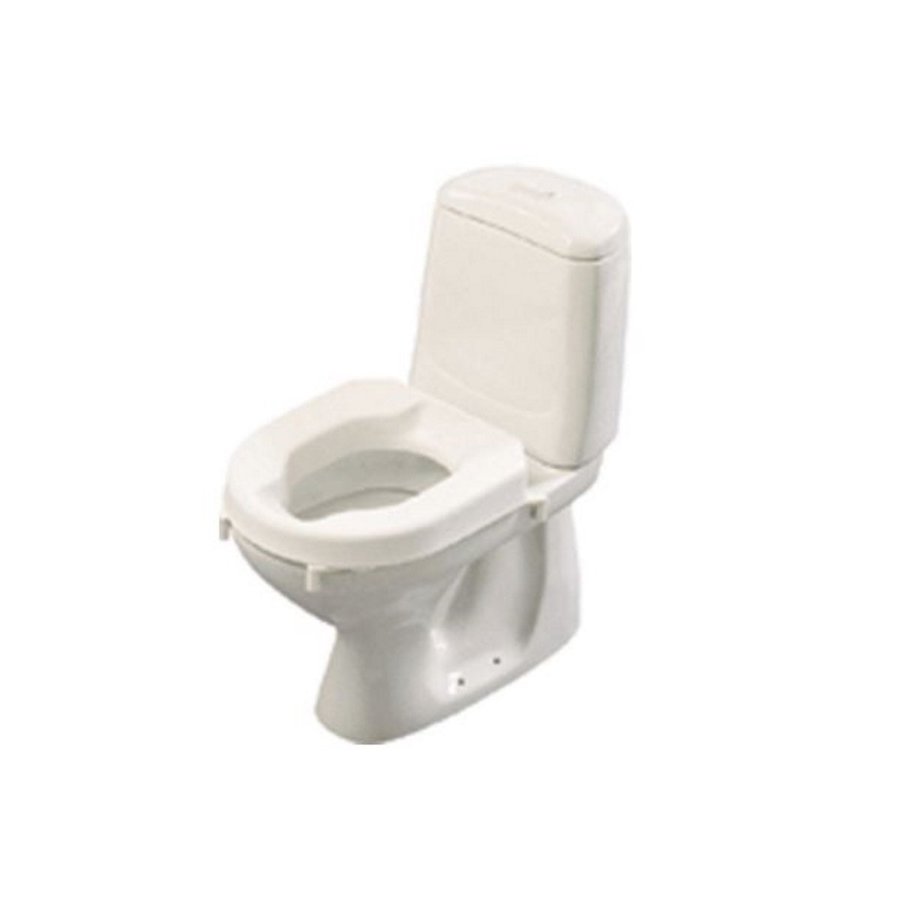 Toiletverhoger Etac Hi-Loo Afneembaar met Deksel 10 cm Wit (draagvermogen tot 150 kg)