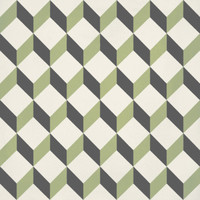 Portugese Vloertegel Jos Hidro Upsidedown Lime 19.7x19.7 cm (prijs per m2)