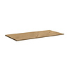 Allibert Wastafelblad Allibert Aston 100,2x46,2x2,8 cm Gemelamineerd Eik Arlington