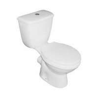 Compleet Toledo Duoblok Staande Toilet Van Keramiek (Ao Of Pk)