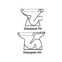 Compleet Toledo Duoblok Staande Toilet Van Keramiek (Ao Of Pk)