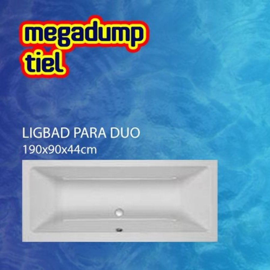 Ligbad Para Duo 190X90X44 Cm