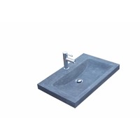 Hardsteen Wastafel Compact Stone 60X38X5 Cm