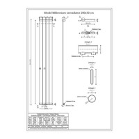 Fand Sierradiator 200X30 Cm 652 Watt