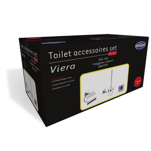 Viera Toilet Accessoires Set 